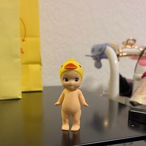 Cute Duck Costume Figurine